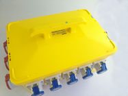 Mobile Temp Power Spider Box , IEC60529 220 - 230V 3 Phase Distribution Box