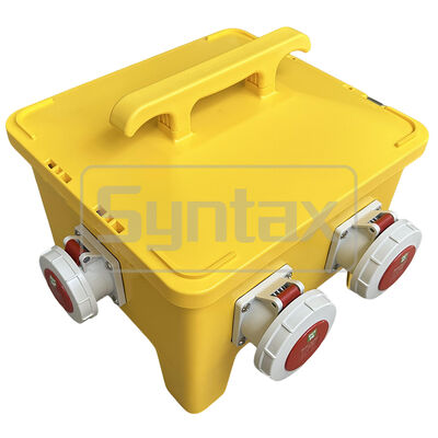 Syntax MP24 IP67 Waterproof Portable Power Distribution Boards 63A Three phase 400v 37*34*33CM