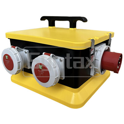 Syntax MZ24 IP67 Waterproof Portable Power Distribution Boards For 63A 400v Three Phase Electrical Supply Outdoors 37.7*34.8*27.7CM