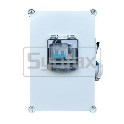 Syntax BF1 16A Interlocked 1 Way 16A RCBO Metered Caravan & Holiday Hook Up Point Connection Unit 220*340*150mm