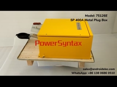 75126E 5P 400A Gniazdko do montażu na ścianie (metalowa skrzynka wtykowa)