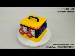 Składnia MZ8 Tymczasowa skrzynka rozdzielcza zasilania IP67 Plastik 32A 260*260*245mm