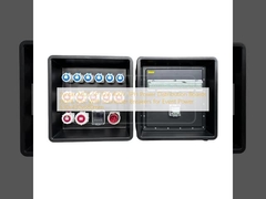 Rozdzielnice zasilania Syntax MD3 5P 32A 400V 3-fazowe HDPE IP67 z wyłącznikami Schneider do zasilania eventowego 630x430x680mm