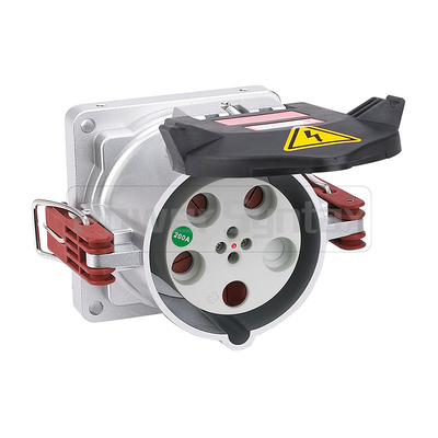 Power Syntax 4P Wysokoprądowe gniazdo przemysłowe 200A IP67 380V Heavy Duty Część nr 75241