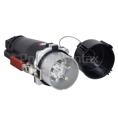 Wysokoprądowe wtyczki przemysłowe PowerSyntax Część 5P 250A IP67 380V Heavy Duty Nr 75091