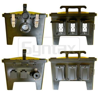 Syntax MP24 Wodoodporny Przenośny Rozdzielacz Zasilania 50A Jednofazowy 2-biegunowy 4-przewodowy Gniazda z certyfikatem UL/ETL